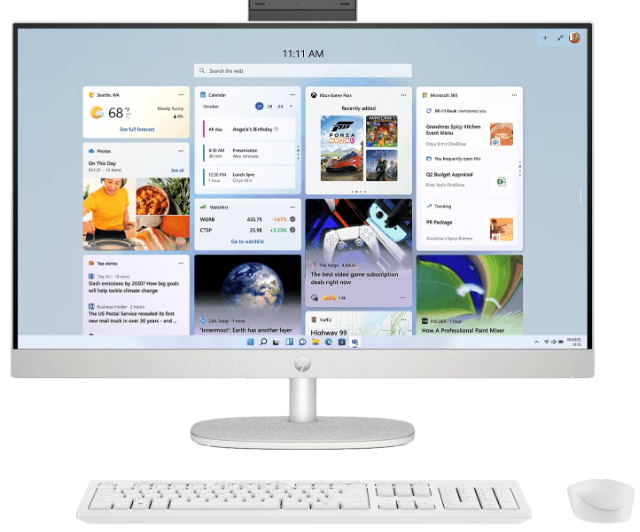 HP 68.6 cm (27) All-in-One Desktop PC 27-cr0345in